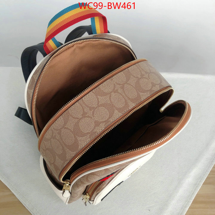 Coach Bags(4A)-Backpack-,sell online luxury designer ,ID: BW461,$: 99USD