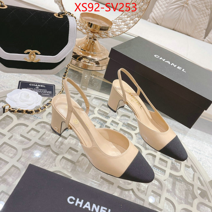 Women Shoes-Chanel,the quality replica , ID: SV253,$: 92USD