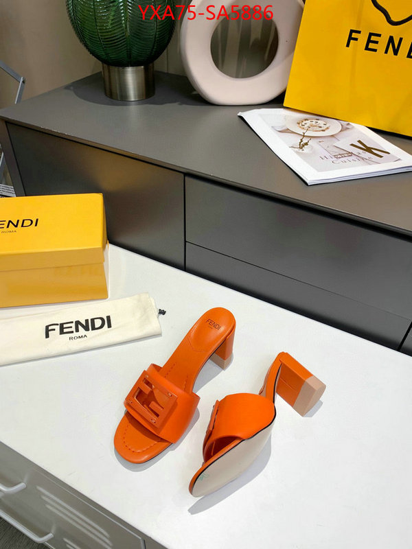 Women Shoes-Fendi,where should i buy to receive , ID: SA5886,$: 75USD