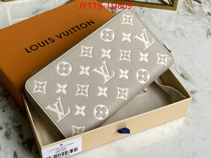 LV Bags(TOP)-Wallet,ID: TD809,$: 119USD