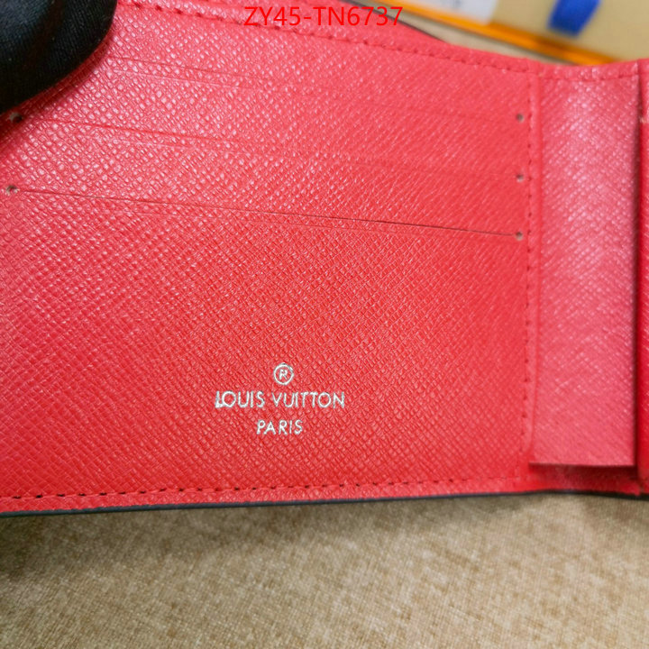 LV Bags(4A)-Wallet,ID: TN6737,$: 45USD