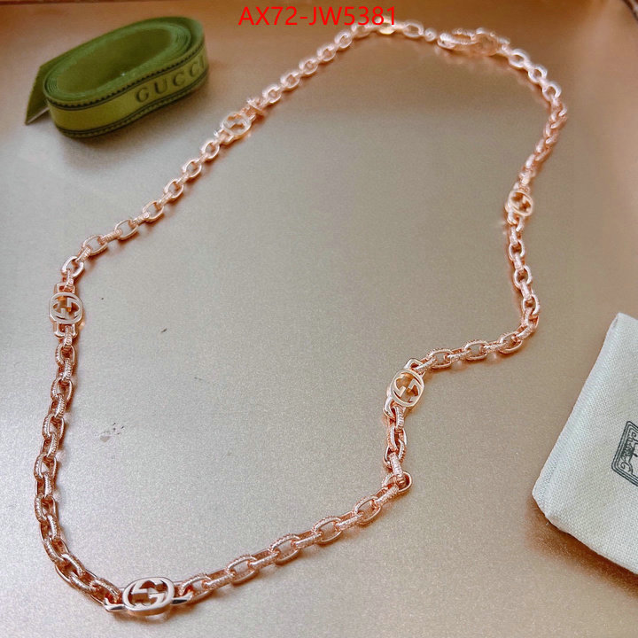 Jewelry-Gucci,can you buy knockoff , ID: JW5381,$: 72USD