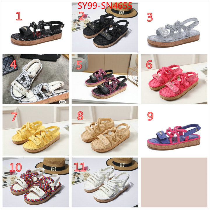 Women Shoes-Chanel,top quality replica , ID: SN4655,$: 99USD