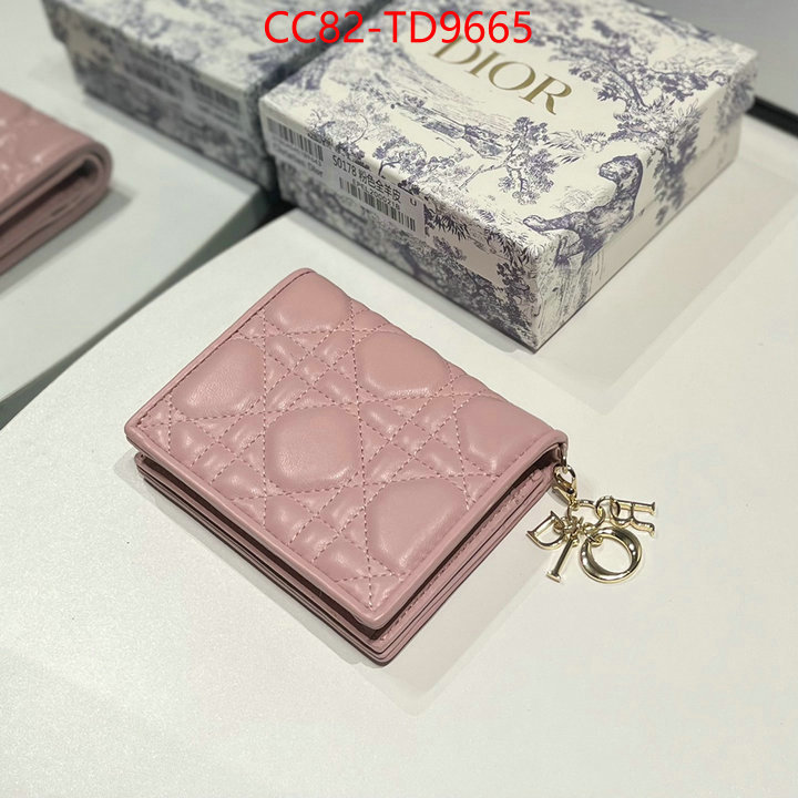 Dior Bags(TOP)-Wallet-,ID: TD9665,$: 82USD