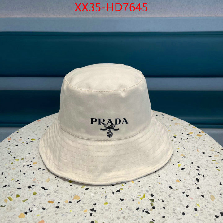 Cap (Hat)-Prada,cheap replica designer , ID: HD7645,$: 35USD