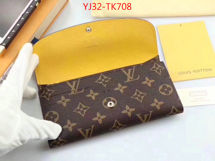 LV Bags(4A)-Wallet,ID: TK708,$:32USD