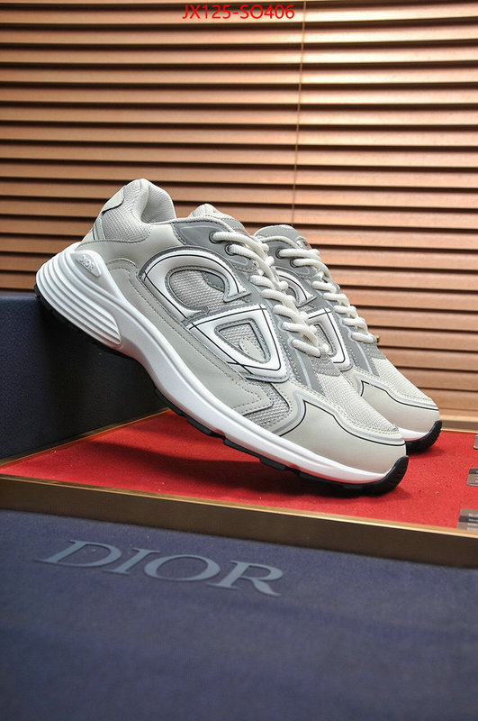 Men shoes-Dior,only sell high quality , ID: SO406,$: 125USD