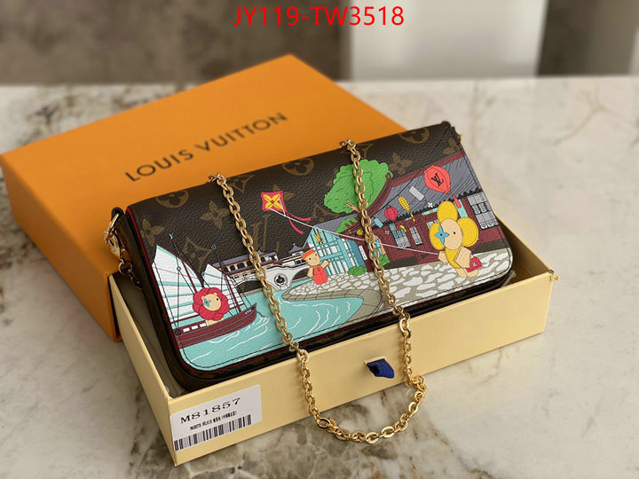 LV Bags(TOP)-Wallet,ID: TW3518,$: 119USD