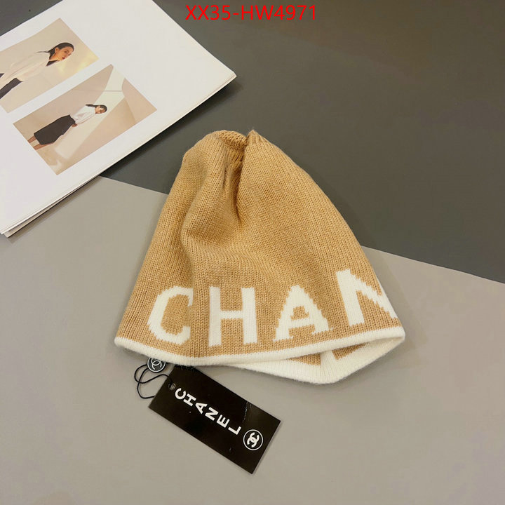 Cap (Hat)-Chanel,fake high quality , ID: HW4971,$: 35USD