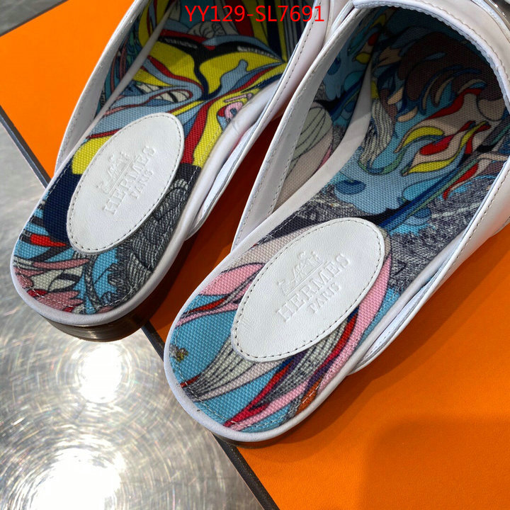 Women Shoes-Hermes,brand designer replica , ID: SL7691,$: 129USD