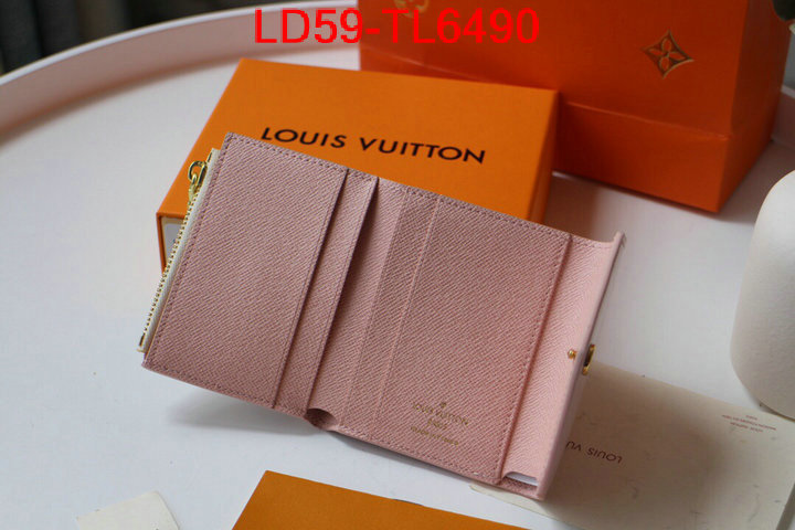 LV Bags(TOP)-Wallet,ID:TL6490,$: 59USD