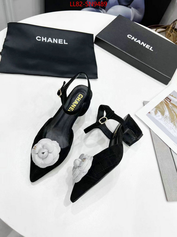 Women Shoes-Chanel,the best quality replica , ID: SN9489,$: 82USD