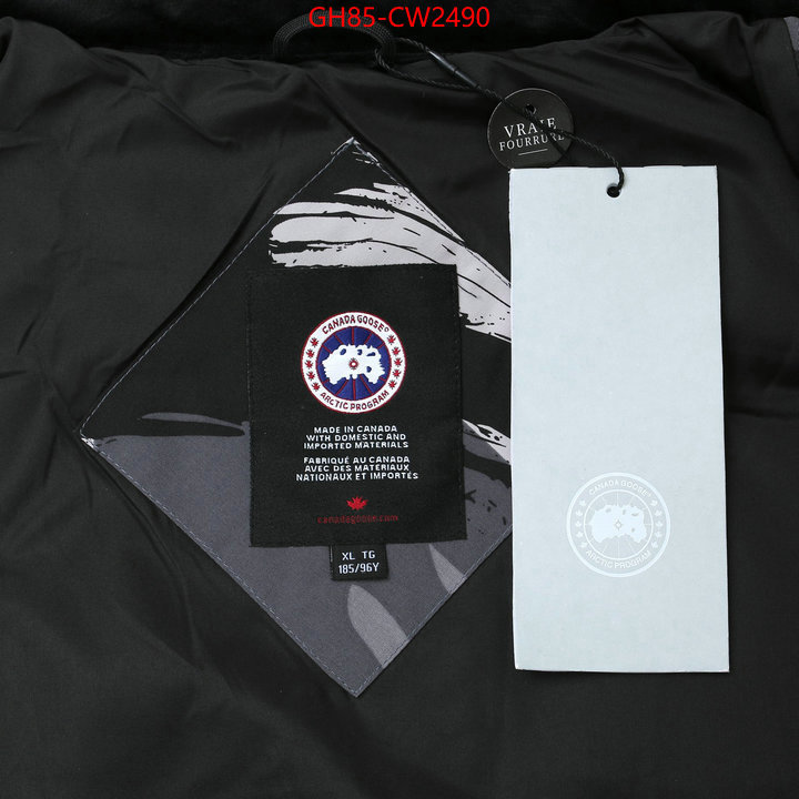 Down jacket Men-Canada Goose,best quality replica , ID: CW2490,$: 85USD