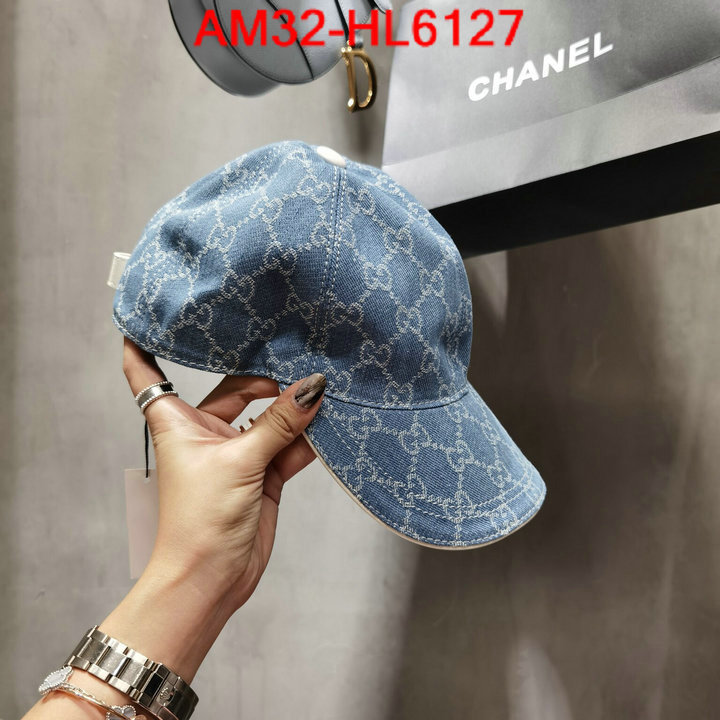 Cap (Hat)-Gucci,aaaaa quality replica , ID: HL6127,$: 32USD