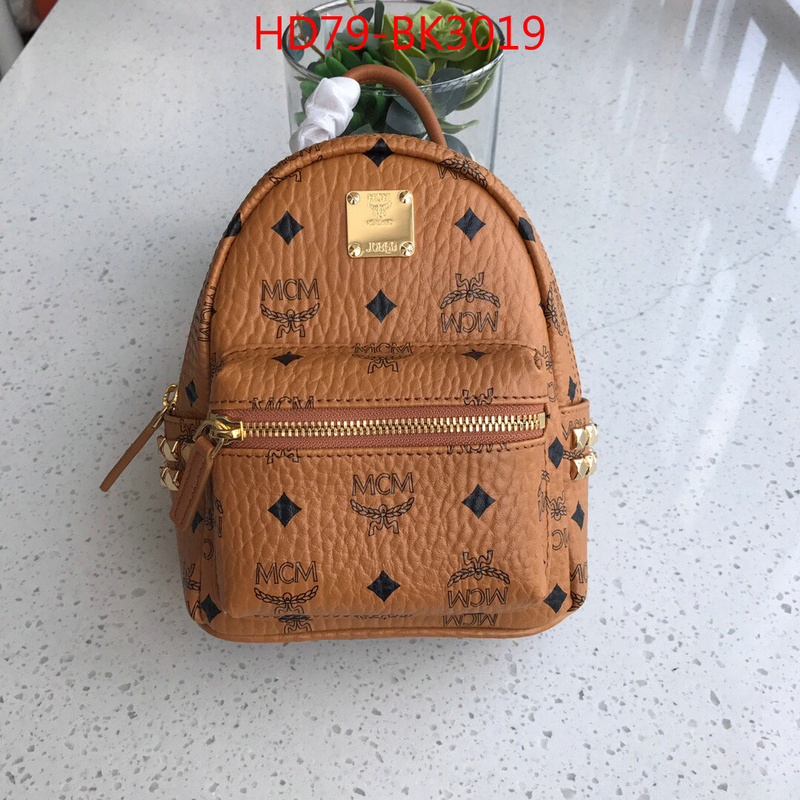 MCM Bags(TOP)-Backpack-,ID: BK3019,$: 105USD