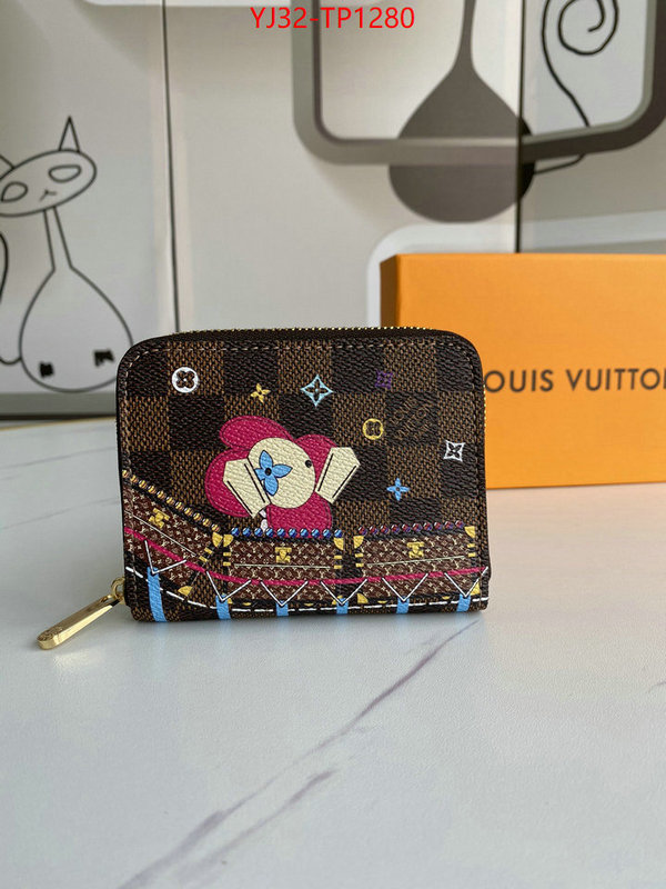 LV Bags(4A)-Wallet,ID: TP1279,$: 32USD