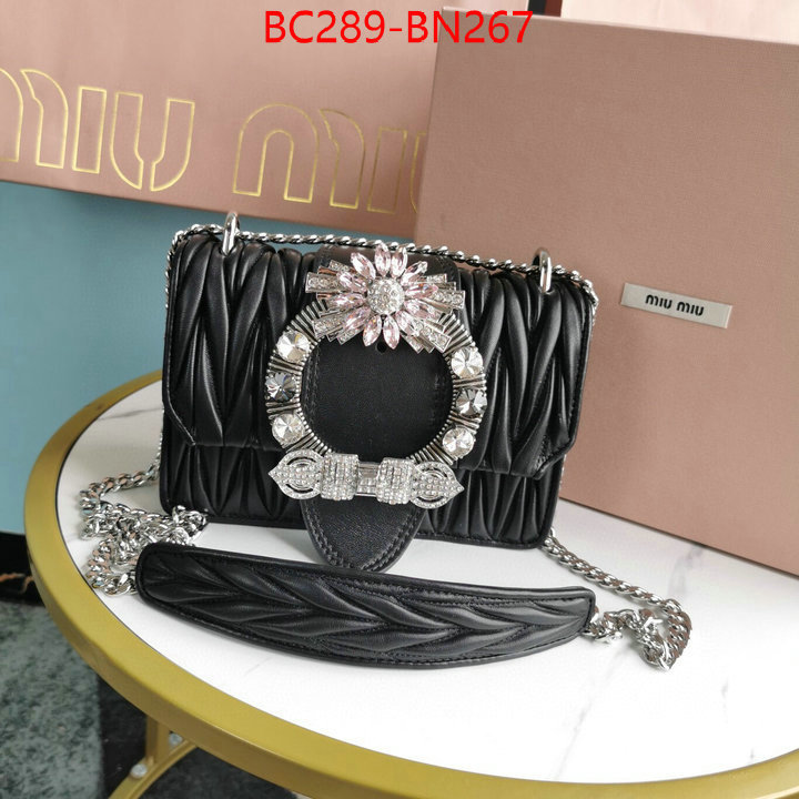 Miu Miu Bags(TOP)-Diagonal-,can you buy knockoff ,ID: BN267,$: 289USD