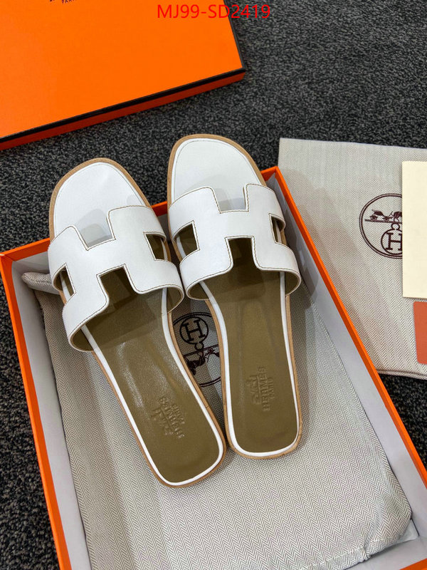 Women Shoes-Hermes,fake designer , ID: SD2419,$: 99USD