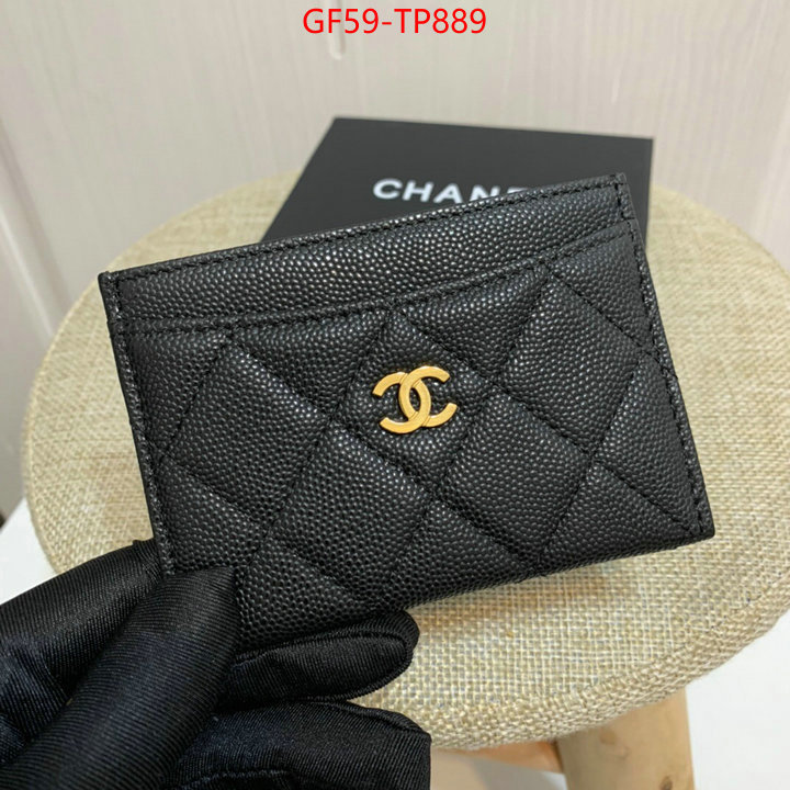 Chanel Bags(TOP)-Wallet-,ID: TP889,$: 59USD