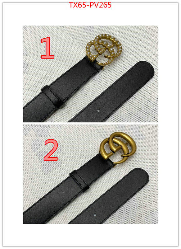 Belts-Gucci,top quality fake , ID: PV265,$:65USD