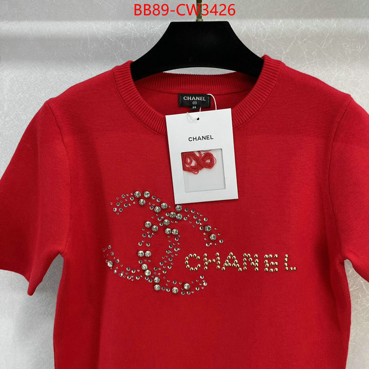 Clothing-Chanel,sell online luxury designer , ID: CW3426,$: 89USD