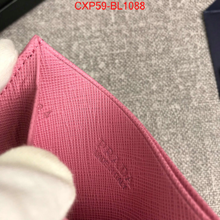 Prada Bags(TOP)-Wallet,ID: BL1088,$: 59USD