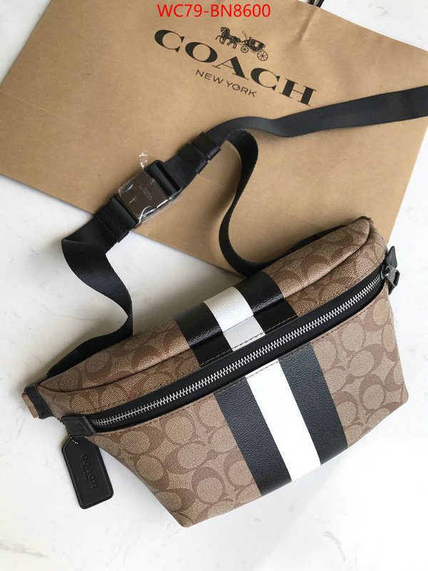 Coach Bags(4A)-Belt Bag-Chest Bag--,outlet 1:1 replica ,ID: BN8600,$: 79USD