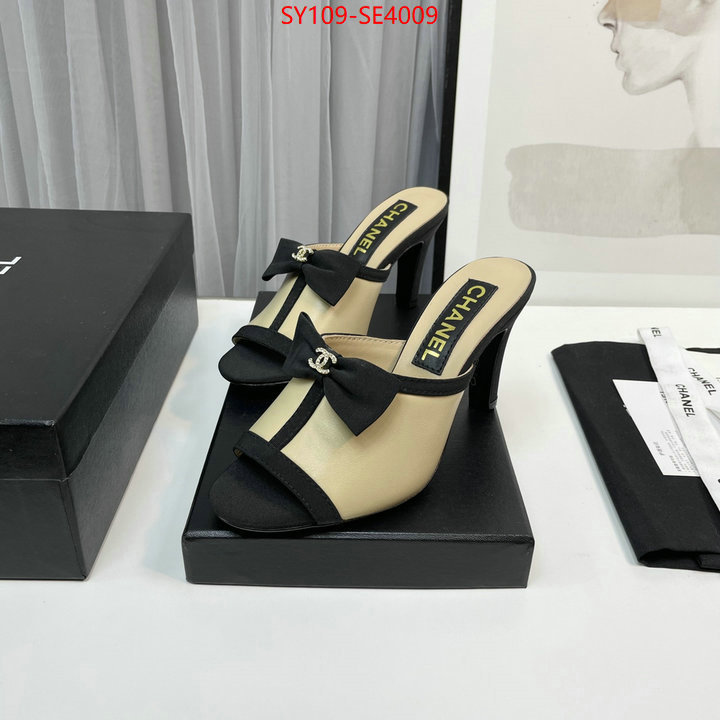 Women Shoes-Chanel,perfect replica , ID: SE4009,$: 109USD