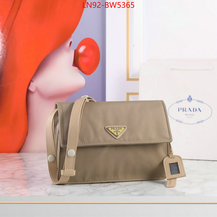 Prada Bags(4A)-Diagonal-,designer replica ,ID: BW5365,$: 92USD