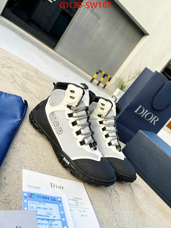 Men shoes-Dior,wholesale designer shop , ID: SW167,$: 129USD