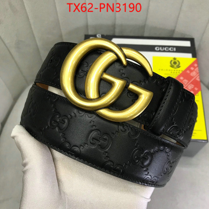 Belts-Gucci,replica sale online , ID: PN3190,$: 62USD