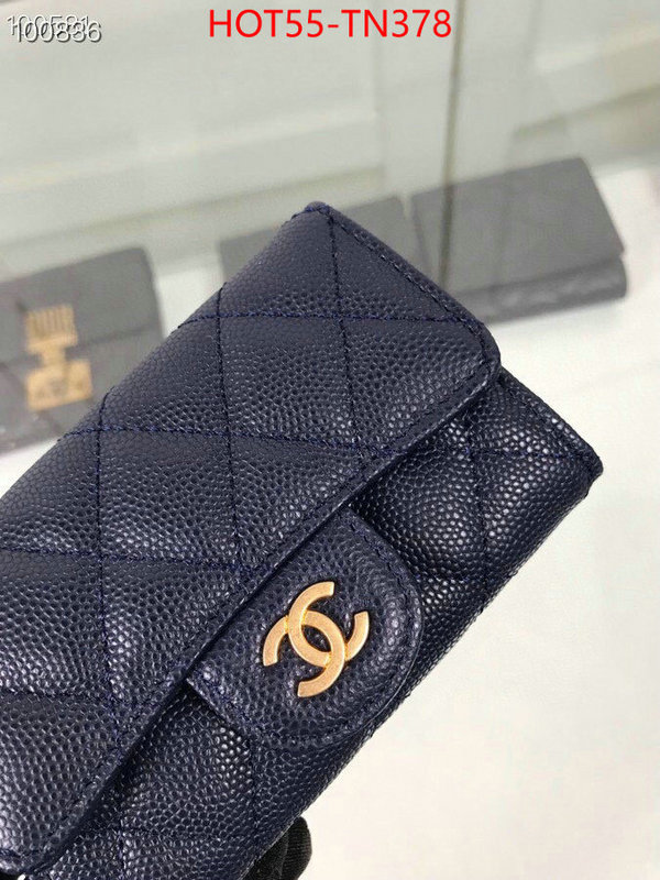 Chanel Bags(TOP)-Wallet-,ID: TN378,$: 55USD