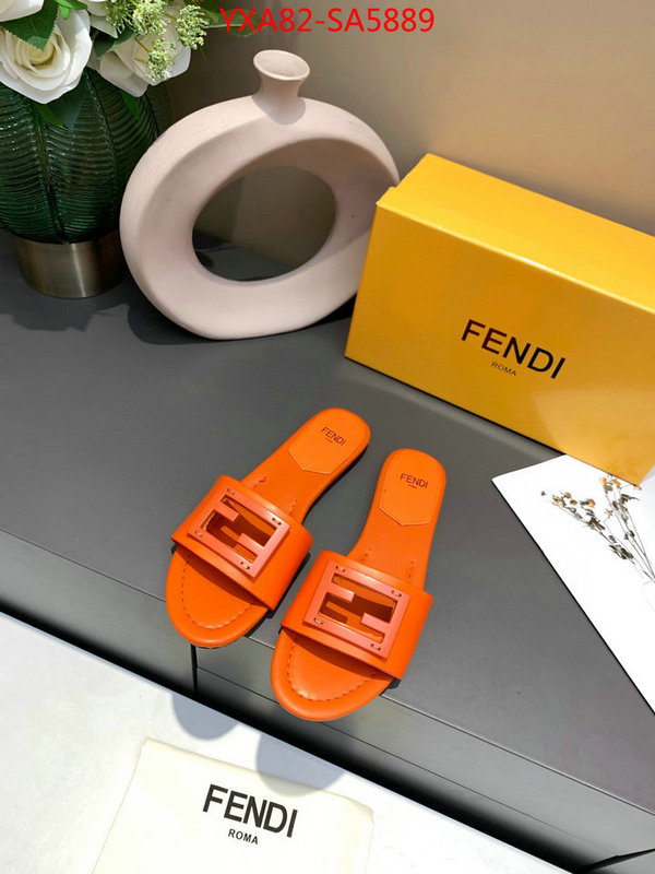 Women Shoes-Fendi,replica shop , ID: SA5889,$: 82USD