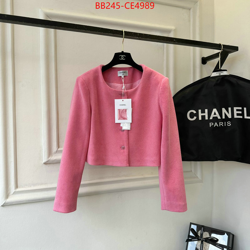 Clothing-Chanel,perfect replica , ID: CE4989,$: 245USD