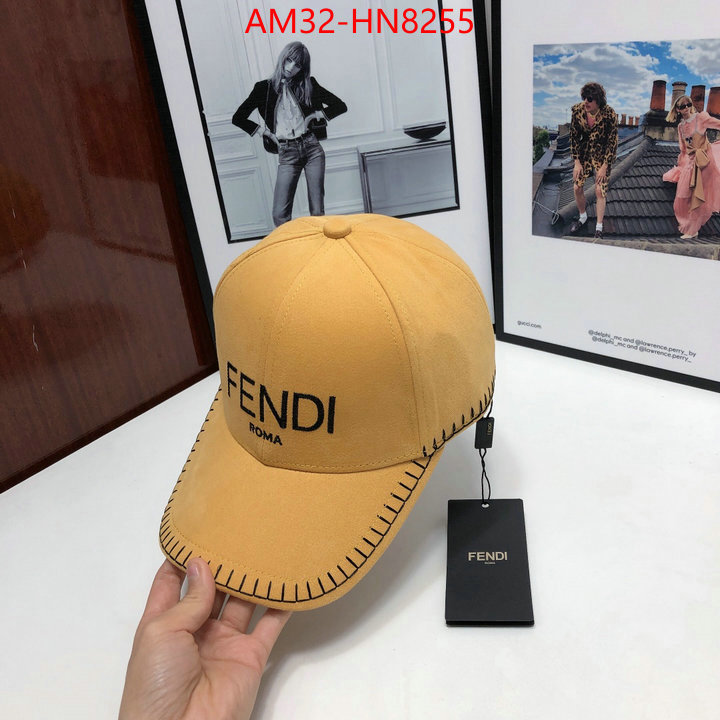 Cap (Hat)-Fendi,outlet sale store , ID: HN8255,$: 32USD