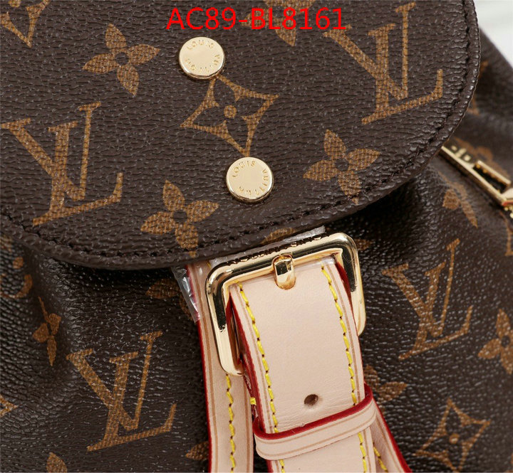 LV Bags(4A)-Backpack-,what is a counter quality ,ID: BL8161,