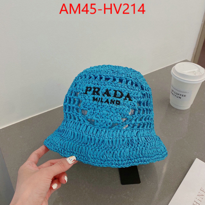 Cap (Hat)-Prada,perfect quality , ID: HV214,$: 45USD