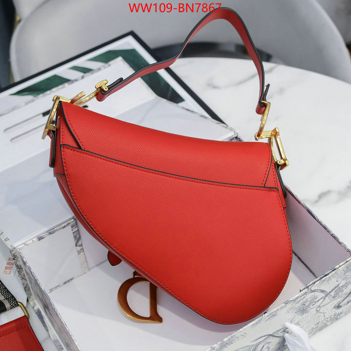 Dior Bags(4A)-Saddle-,ID: BN7867,$: 109USD