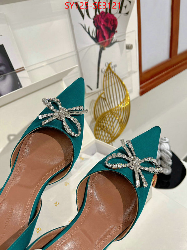 Women Shoes-Amina Muaddi,same as original , ID: SE3121,$: 125USD