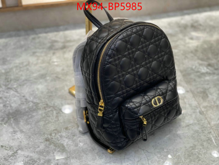 Dior Bags(4A)-Backpack-,ID: BP5985,$: 94USD