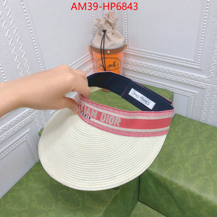 Cap (Hat)-Dior,can you buy knockoff , ID: HP6843,$: 39USD