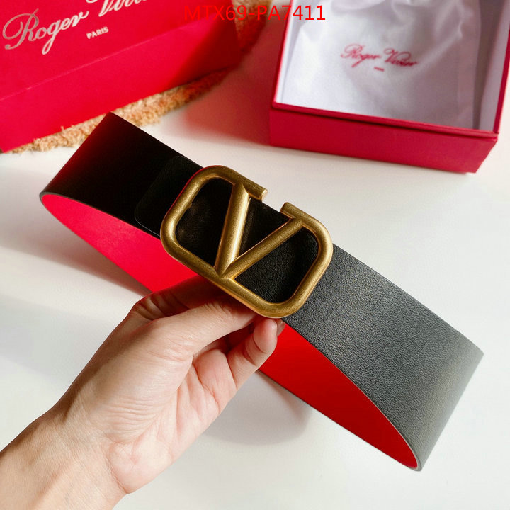 Belts-Valentino,buy replica , ID: PA7411,$: 69USD