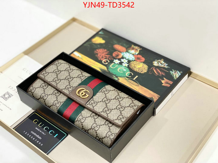 Gucci Bags(4A)-Wallet-,where should i buy to receive ,ID: TD3542,$: 49USD