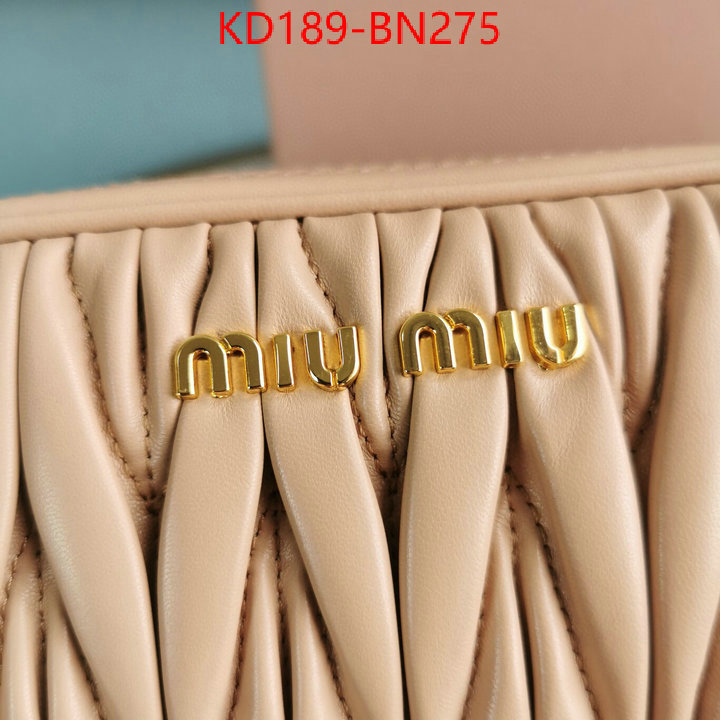 Miu Miu Bags(TOP)-Diagonal-,sale ,ID: BN275,$: 189USD