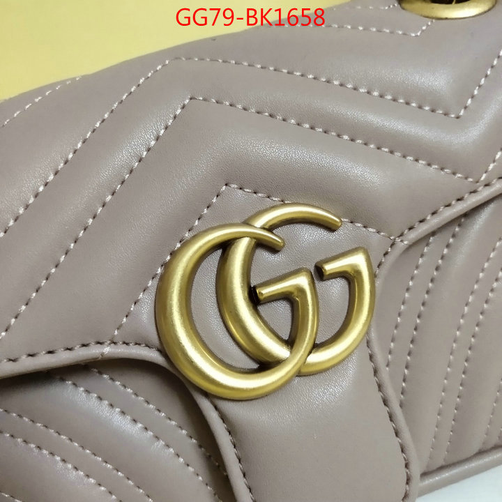 Gucci Bags(4A)-Marmont,at cheap price ,ID: BK1658,$:79USD