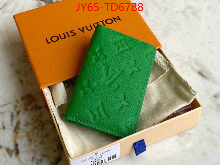 LV Bags(TOP)-Wallet,ID: TD6788,$: 65USD