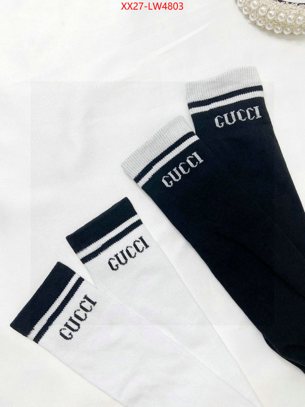 Sock-Gucci,brand designer replica , ID: LW4803,$: 27USD