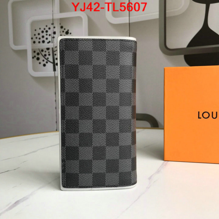 LV Bags(4A)-Wallet,ID: TL5607,$: 42USD