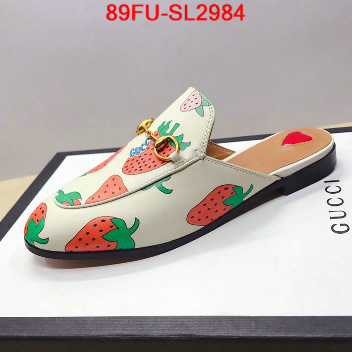 Women Shoes-Gucci,fake designer , ID: SL2984,$: 89USD