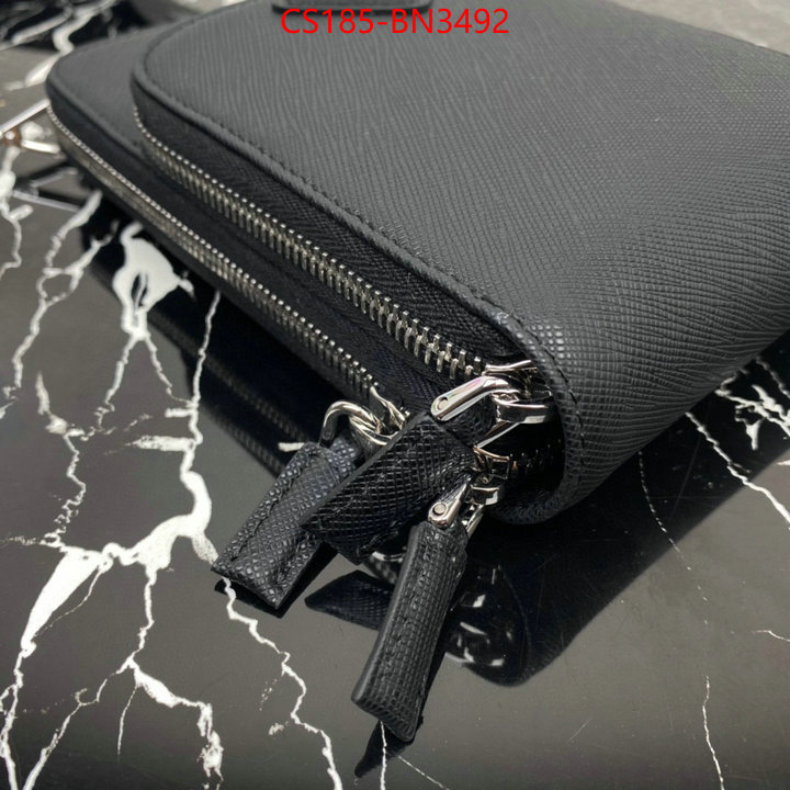 Prada Bags(TOP)-Diagonal-,ID: BN3492,$: 185USD